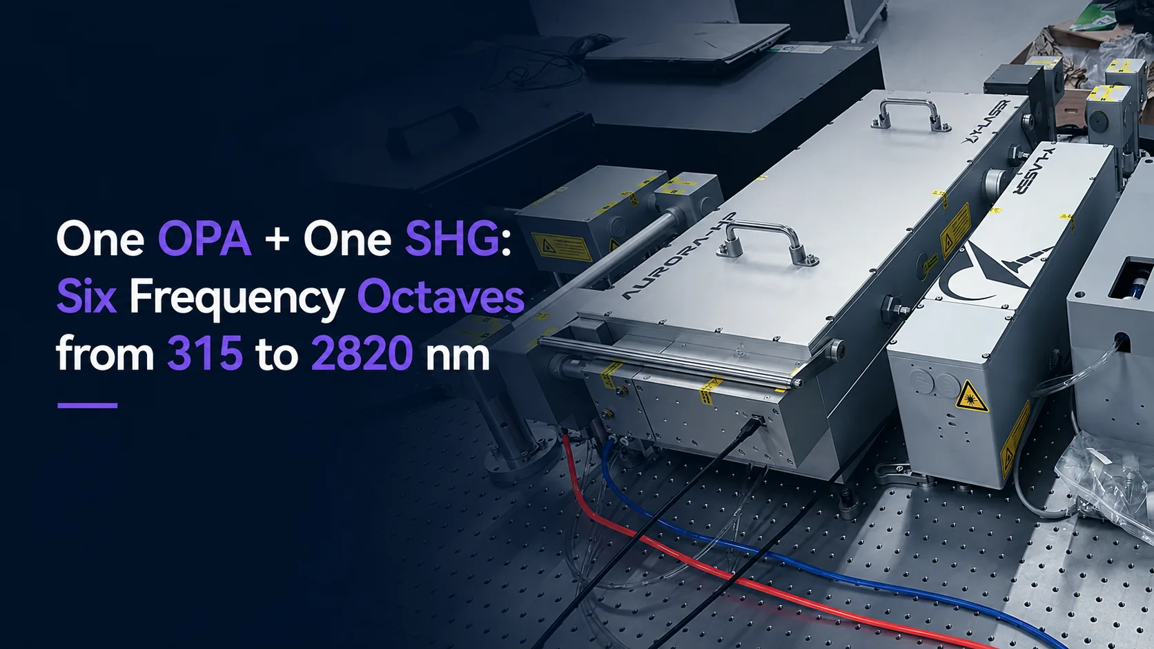 ONE OPA + ONE SHG ：Six Frequency Octaves From 315 TO 2820 NM