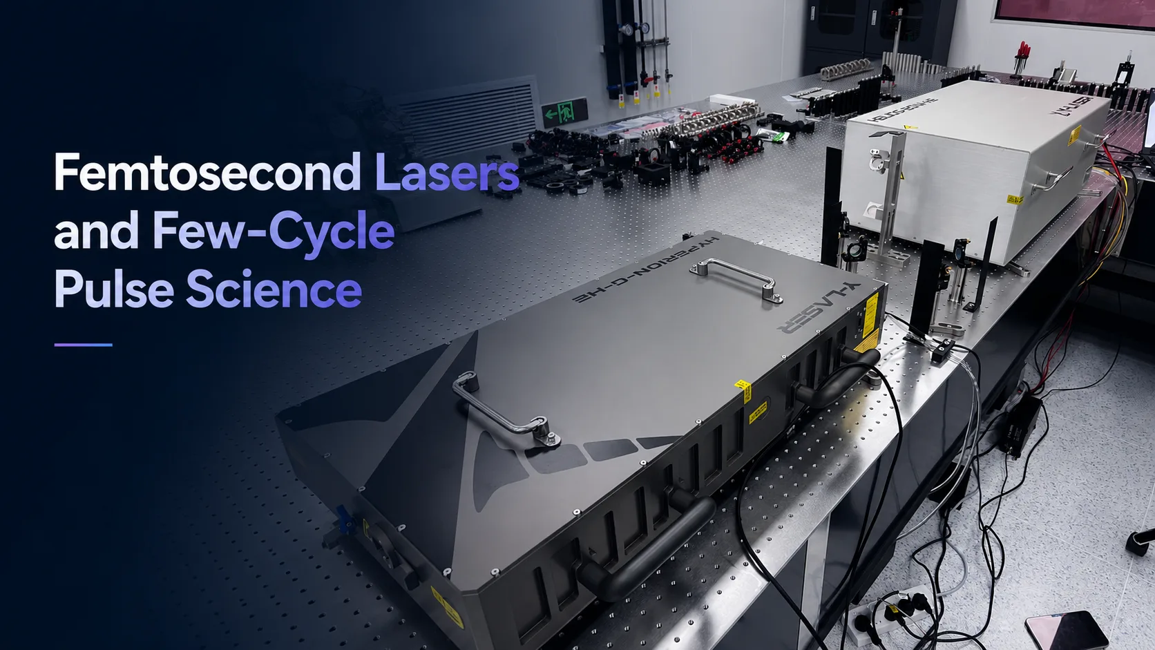 Femtosecond Lasers AND Ultrafast Spectroscopy — Optical Parametric Amplifiers (OPAs): Giving A 1030 NM YB Master "Any Color IT Needs"